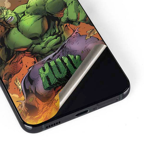 Marvel Hulk Smash Galaxy S22 Skin